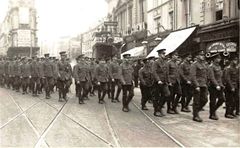 The-5th-Cinque-Ports-Battalion-of-the-Royal-Sussex-Brigade-marching-through-town-after-a-service-at-Trinity-Church-Robertson-street-Hastings-c1914